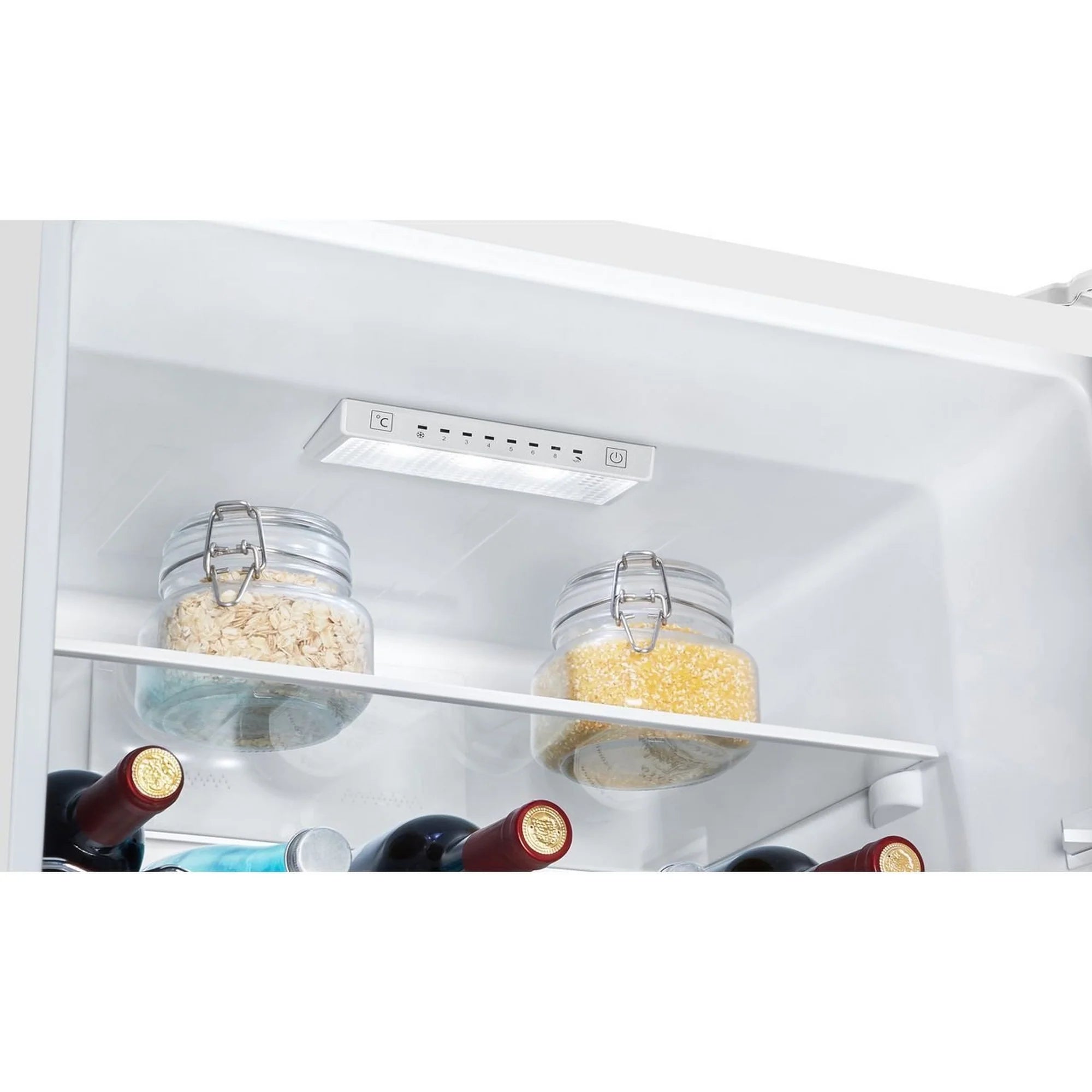 Hisense RB390N4WWE 59.5cm 70/30 Frost Free Fridge Freezer - White