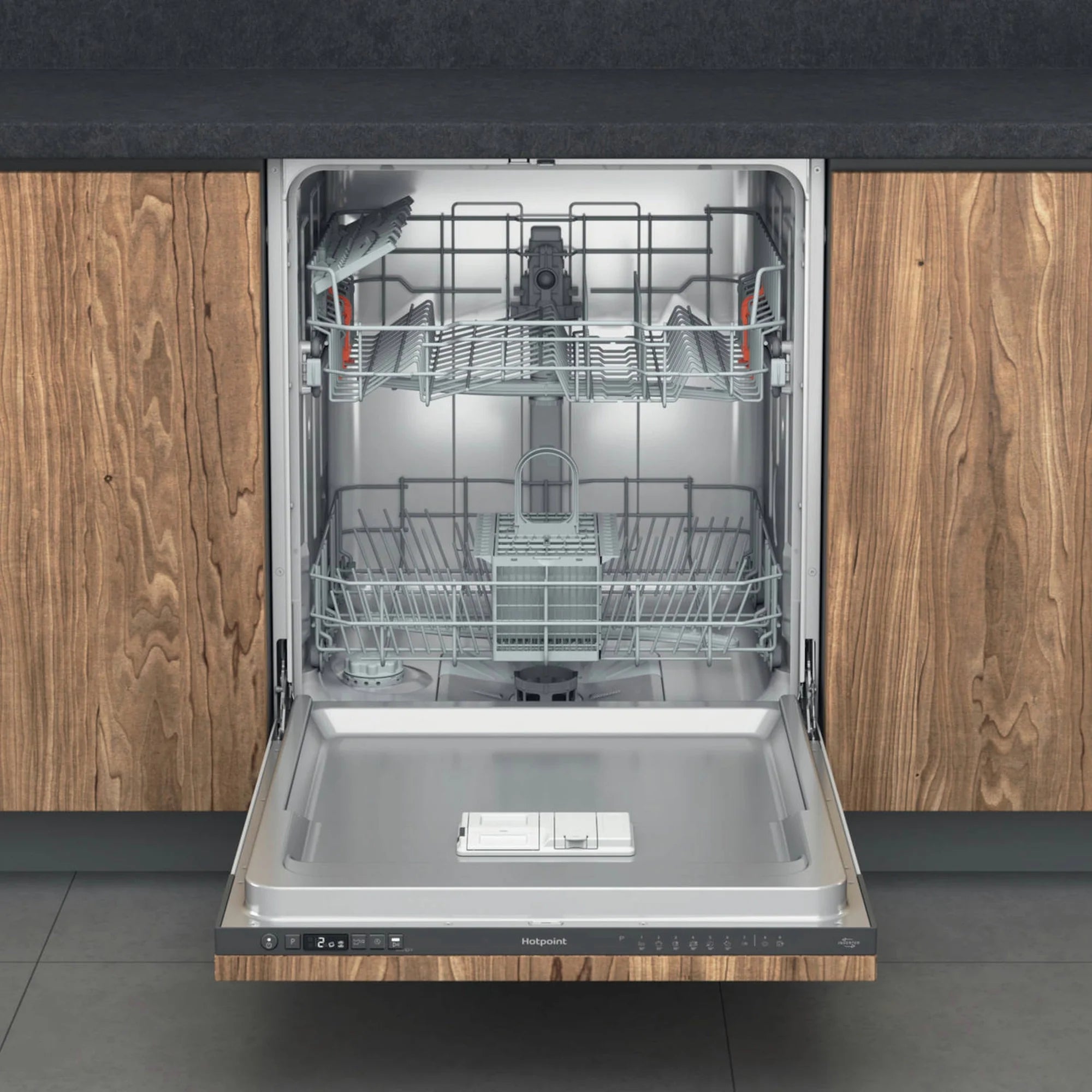 Hotpoint H2IHKD526UK Integrated Full Size Dishwasher - 14 Place Settings