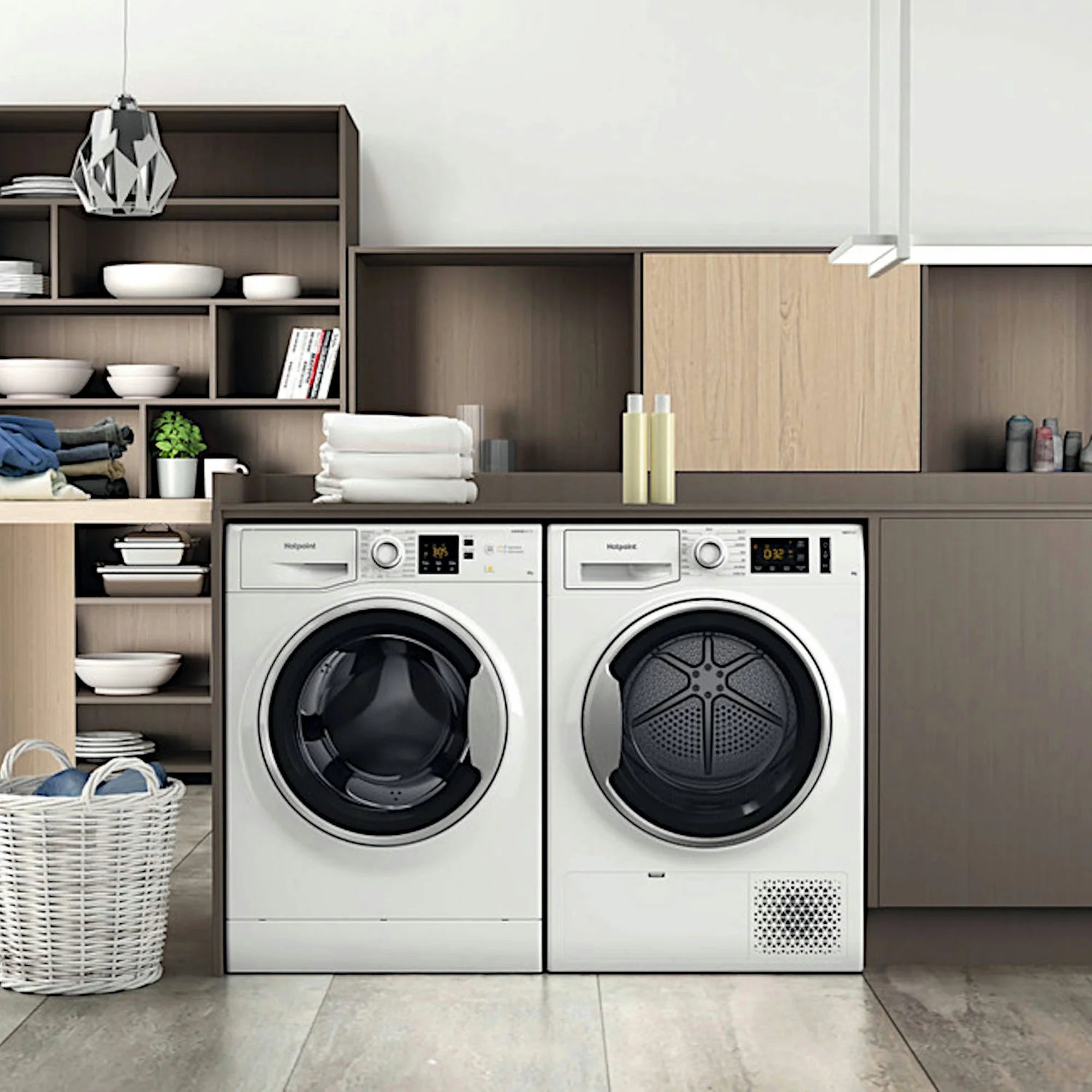 Hotpoint NSWE846WSUK 8kg 1400 Spin Washing Machine - White