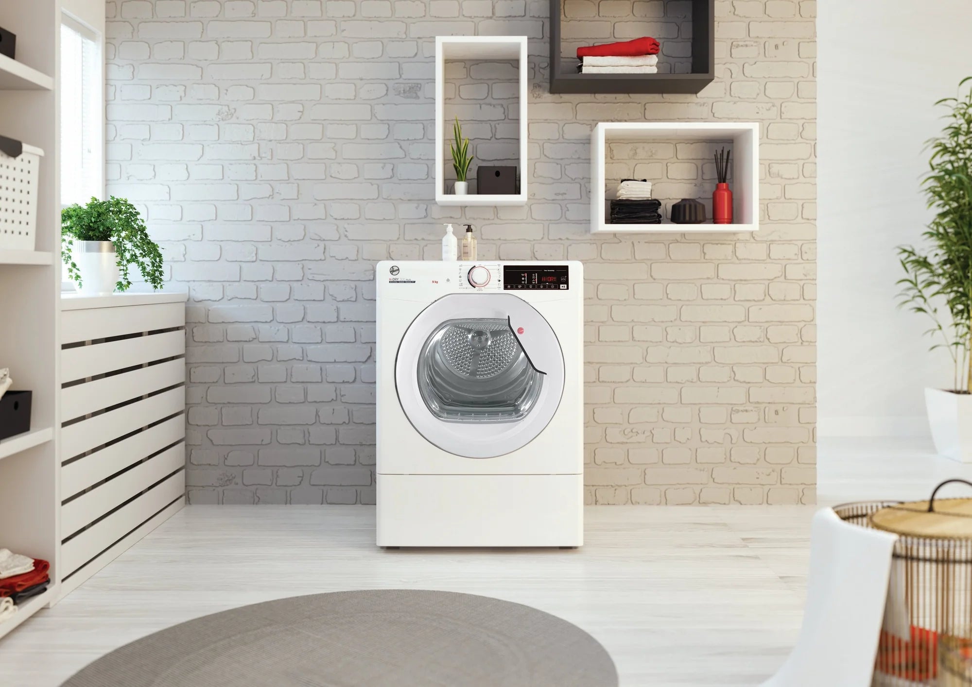 Hoover HLEV9TG 9KG Vented Tumble Dryer - White