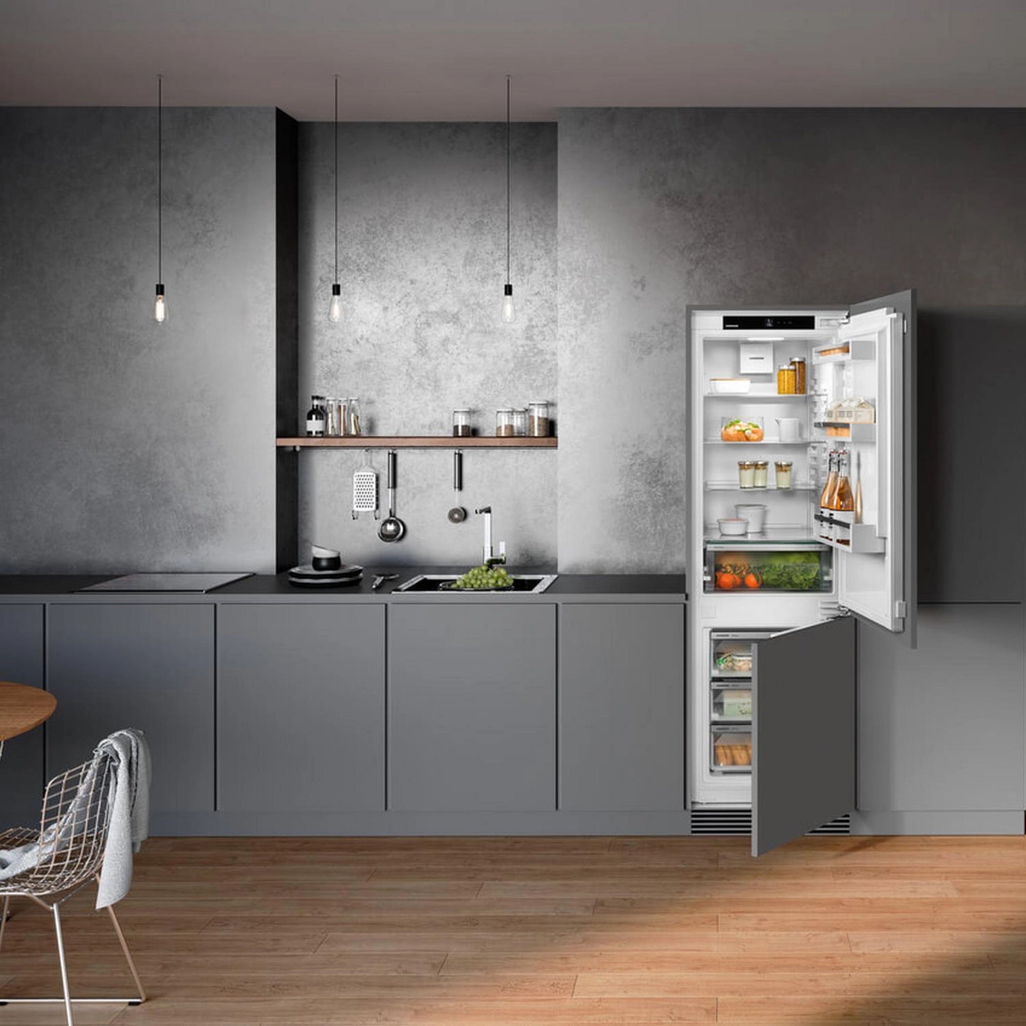 Liebherr IKGN51VE03 55.9cm 60/40 Integrated Frost Free Fridge Freezer