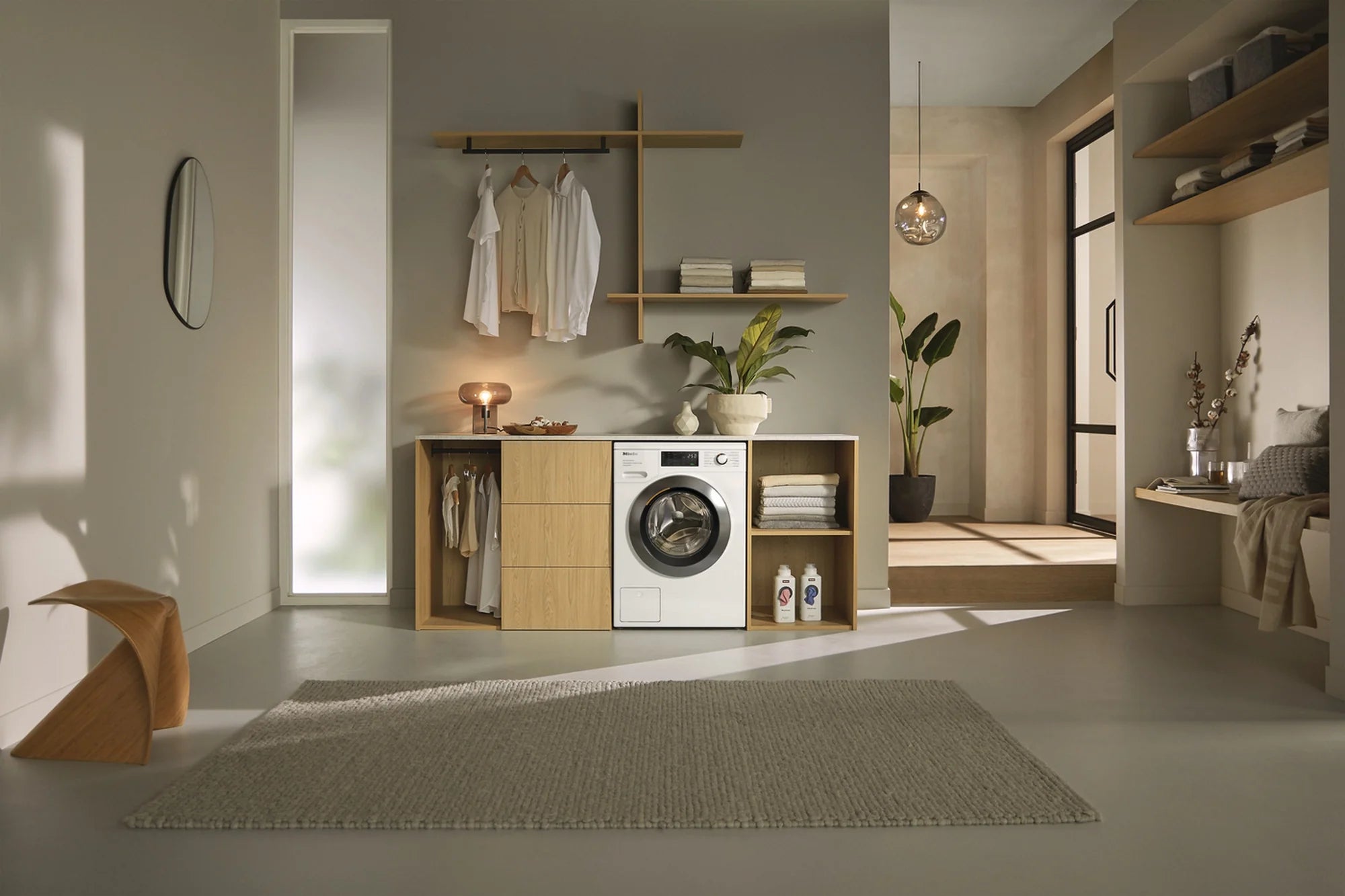Miele WEE385 WCS 8kg 1400 Spin Washing Machine - Lotus White