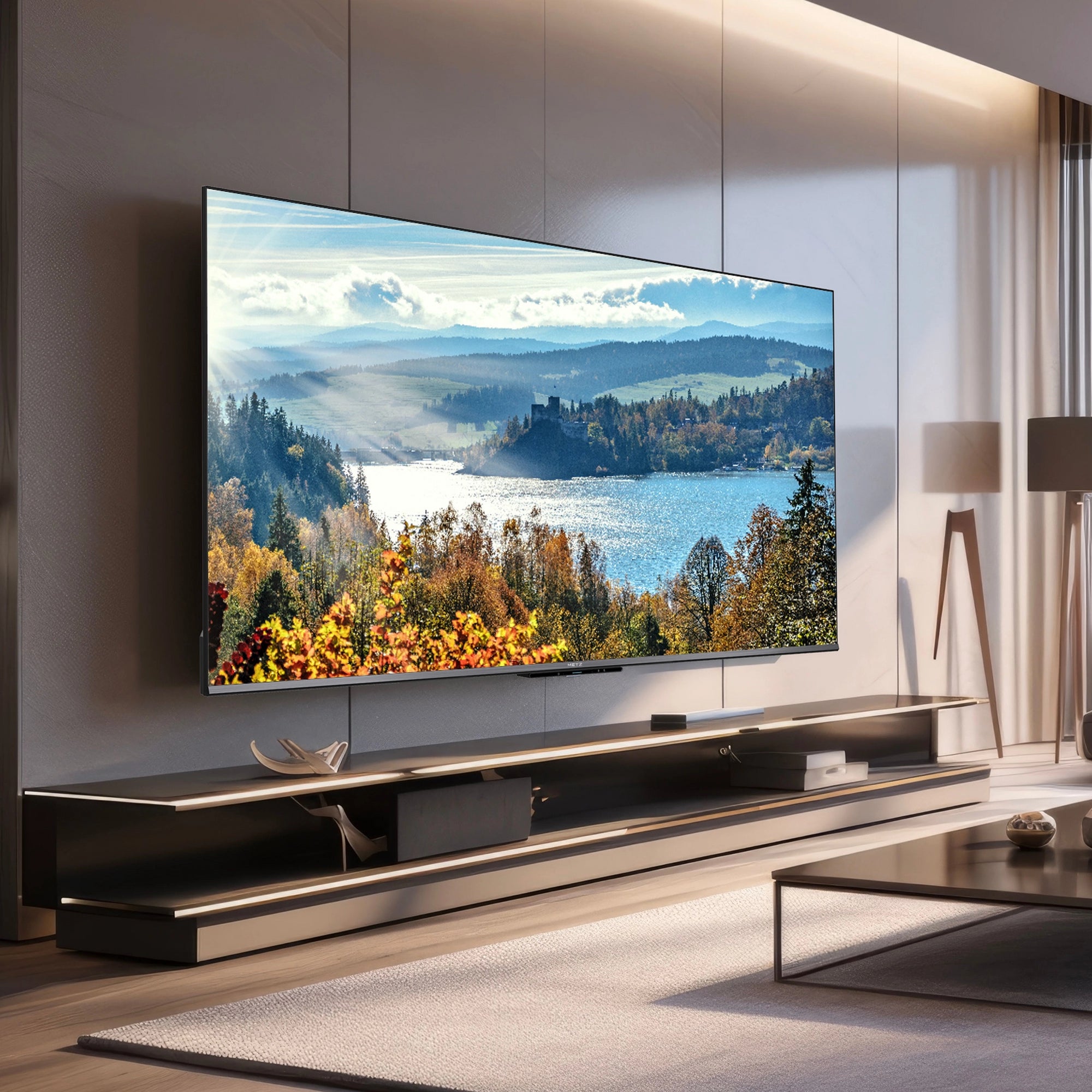 Metz 50MQF7500ZUK 50" 4K QLED Smart TVs - Black