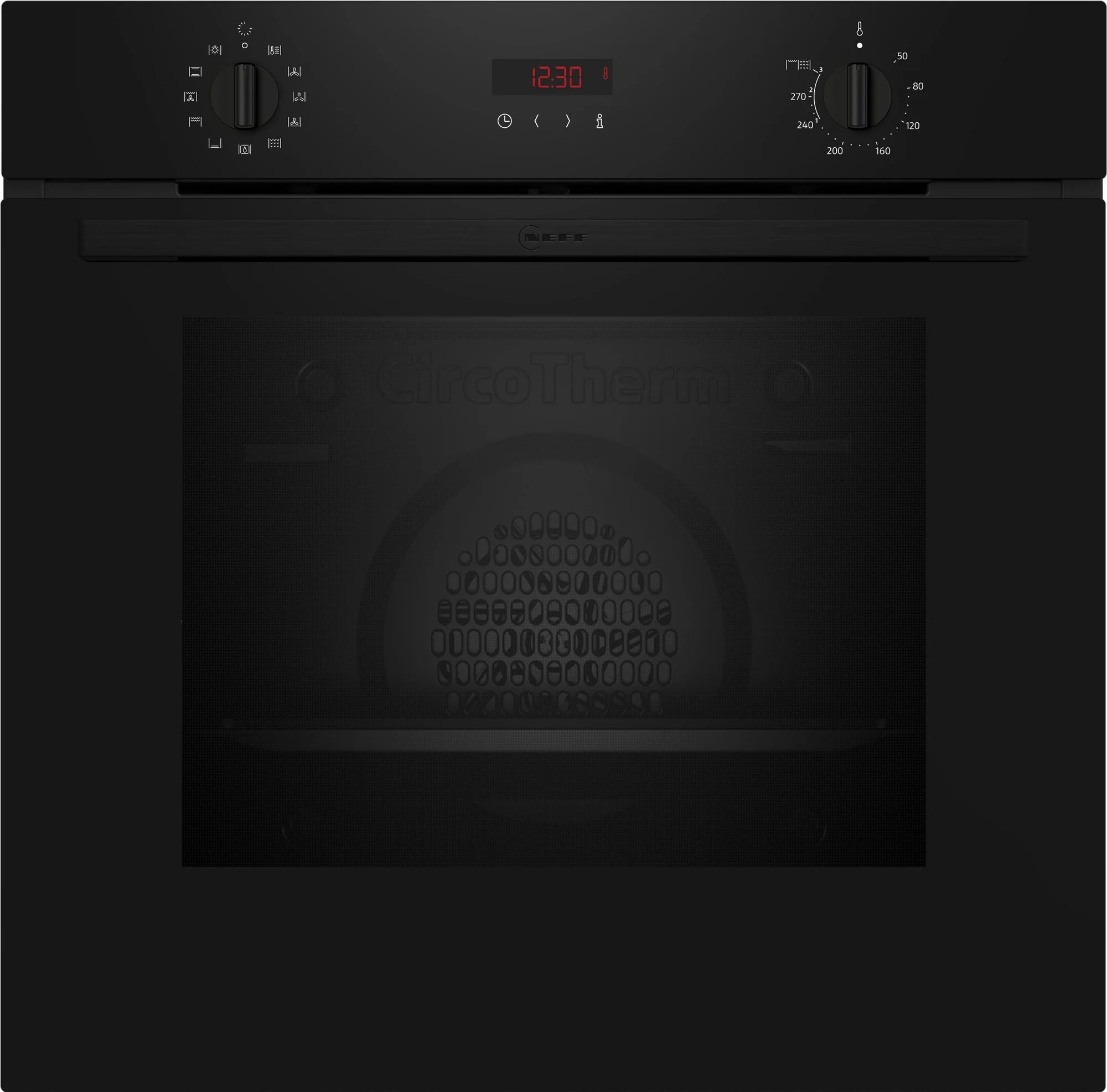 NEFF B2DCG7AK3B 59.4cm Built In Electric Single Oven - Black