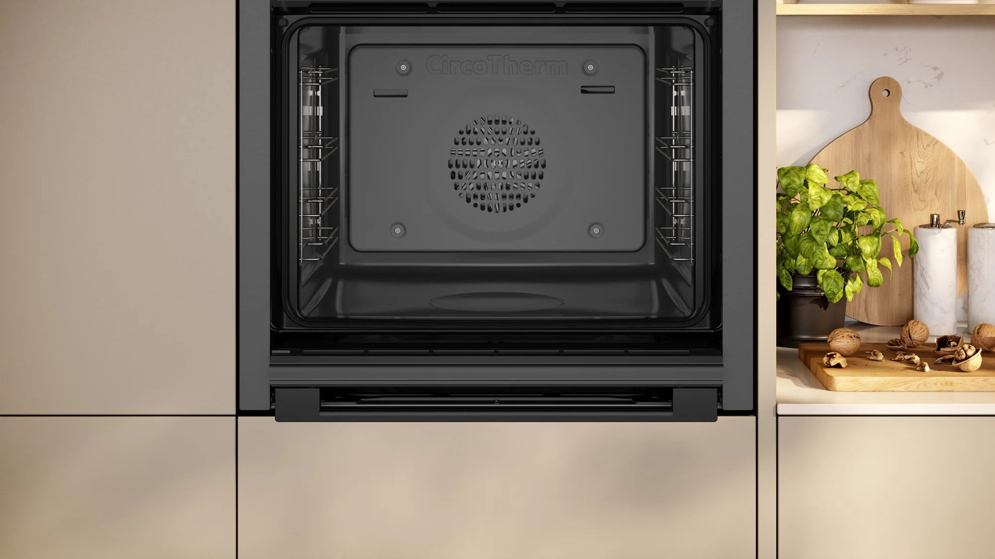 NEFF B3ACE4AG3B 59.4cm Built In Electric Single Oven - Graphite Grey