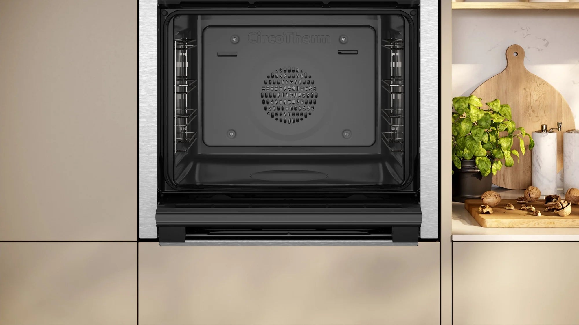 NEFF B3ACE4AN3B 59.4cm Built In Electric Single Oven - Stainless Steel