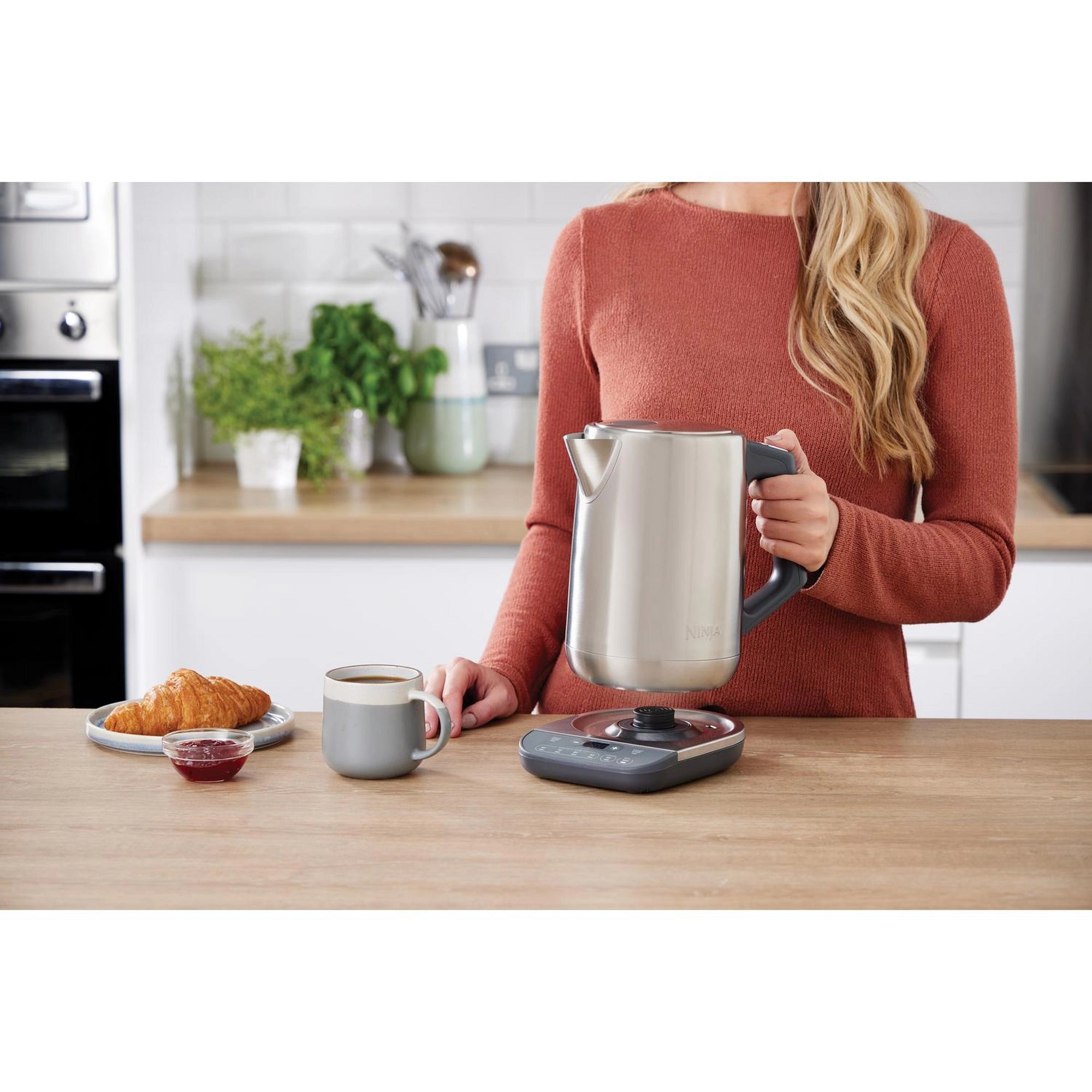 Ninja KT201UK 1.7 Litres Jug Kettle - Stainless Steel
