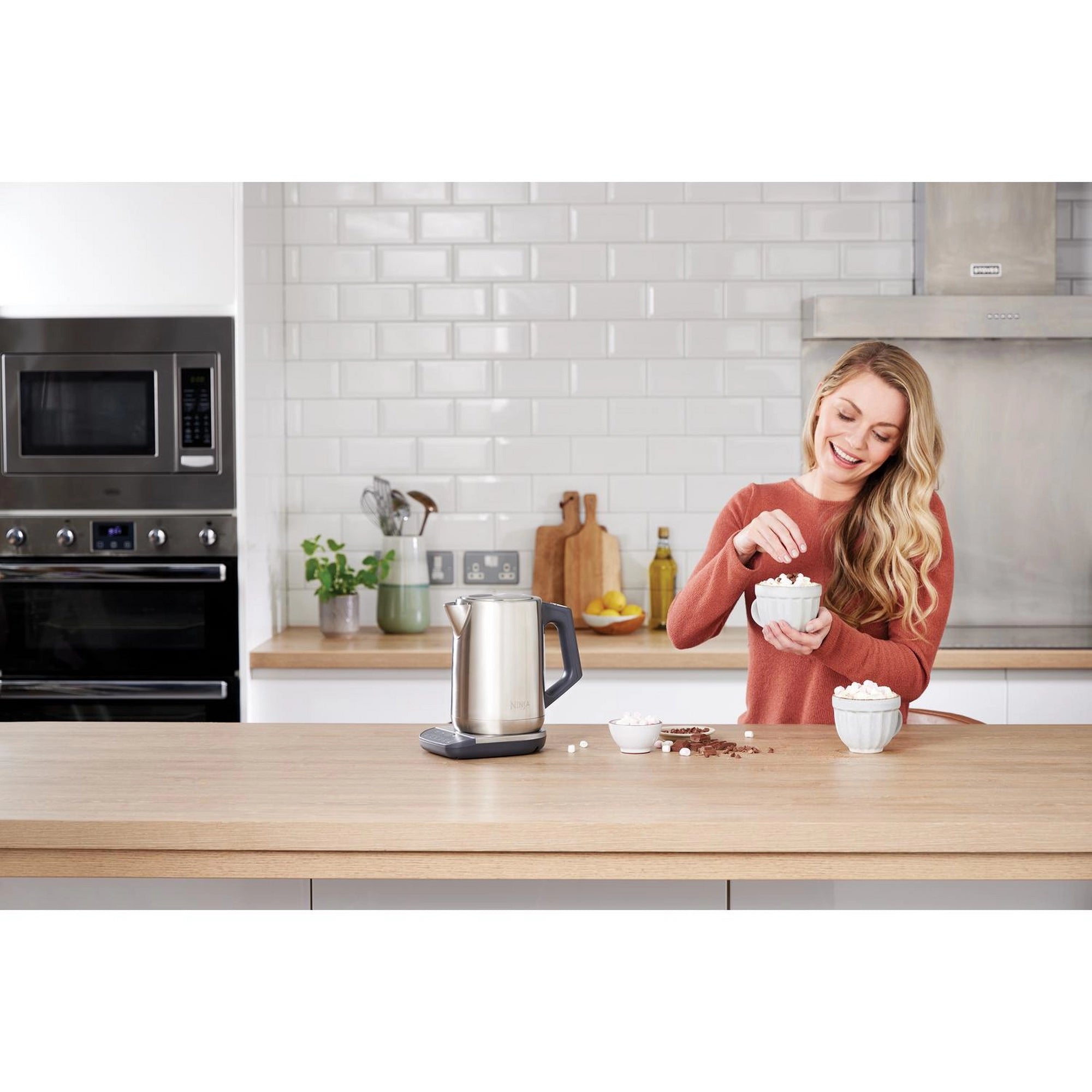 Ninja KT201UK 1.7 Litres Jug Kettle - Stainless Steel