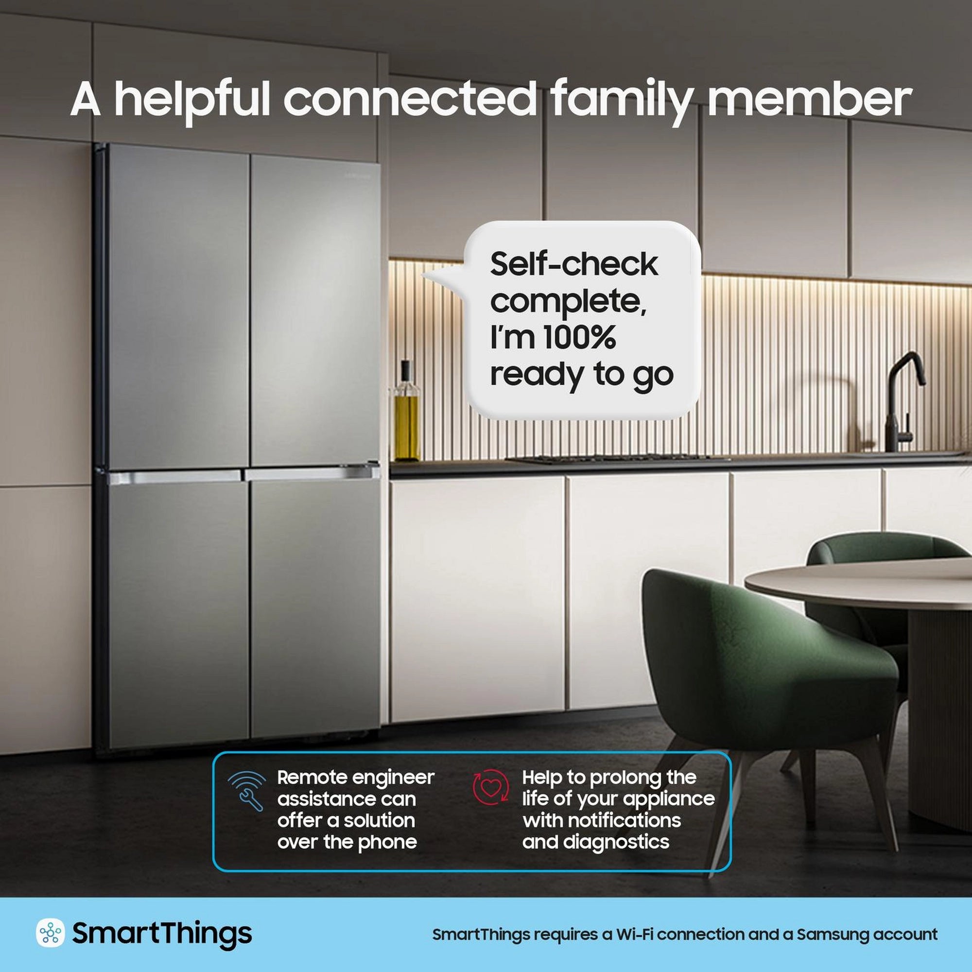 Samsung RF50C532EB1/EU 81.7cm American Fridge Freezer - Black