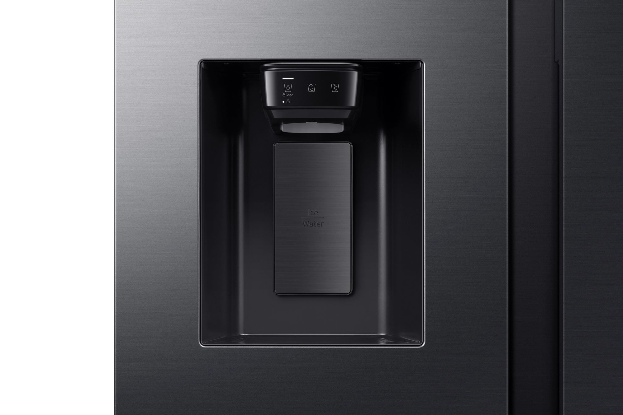 Samsung RS70F64KEFEU 91cm Side by Side American Fridge Freezer - Black