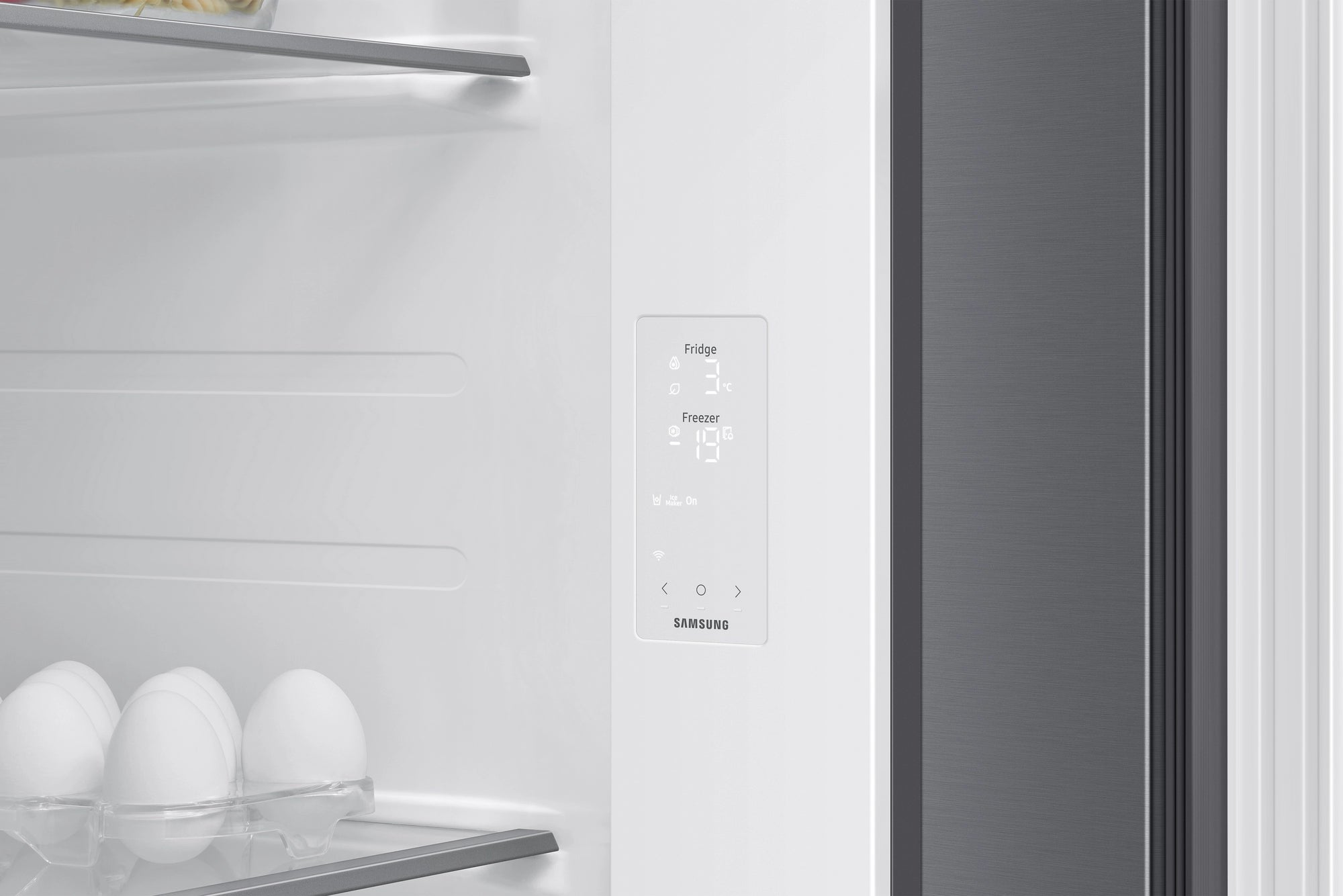 Samsung RS70F64KETEU 91cm Side by Side American Fridge Freezer - Silver