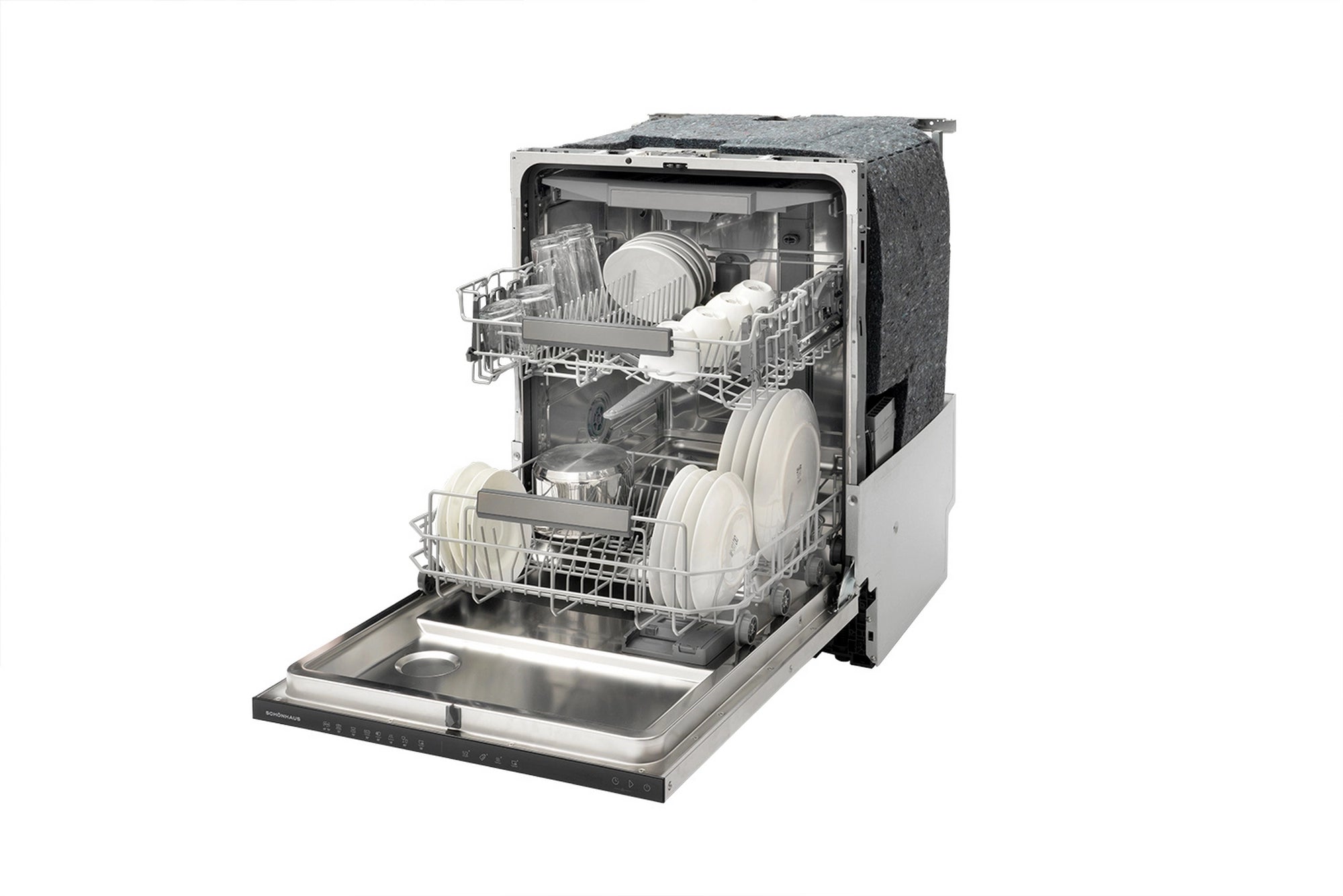 Schonhaus DWSI0115FSB Integrated Dishwasher - 15 Place Settings
