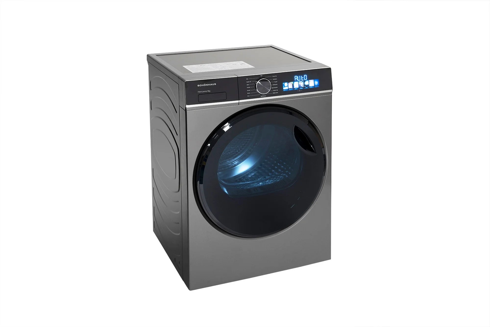 Schonhaus TDSHF018A3G 8kg Heat Pump Tumble Dryer - Graphite