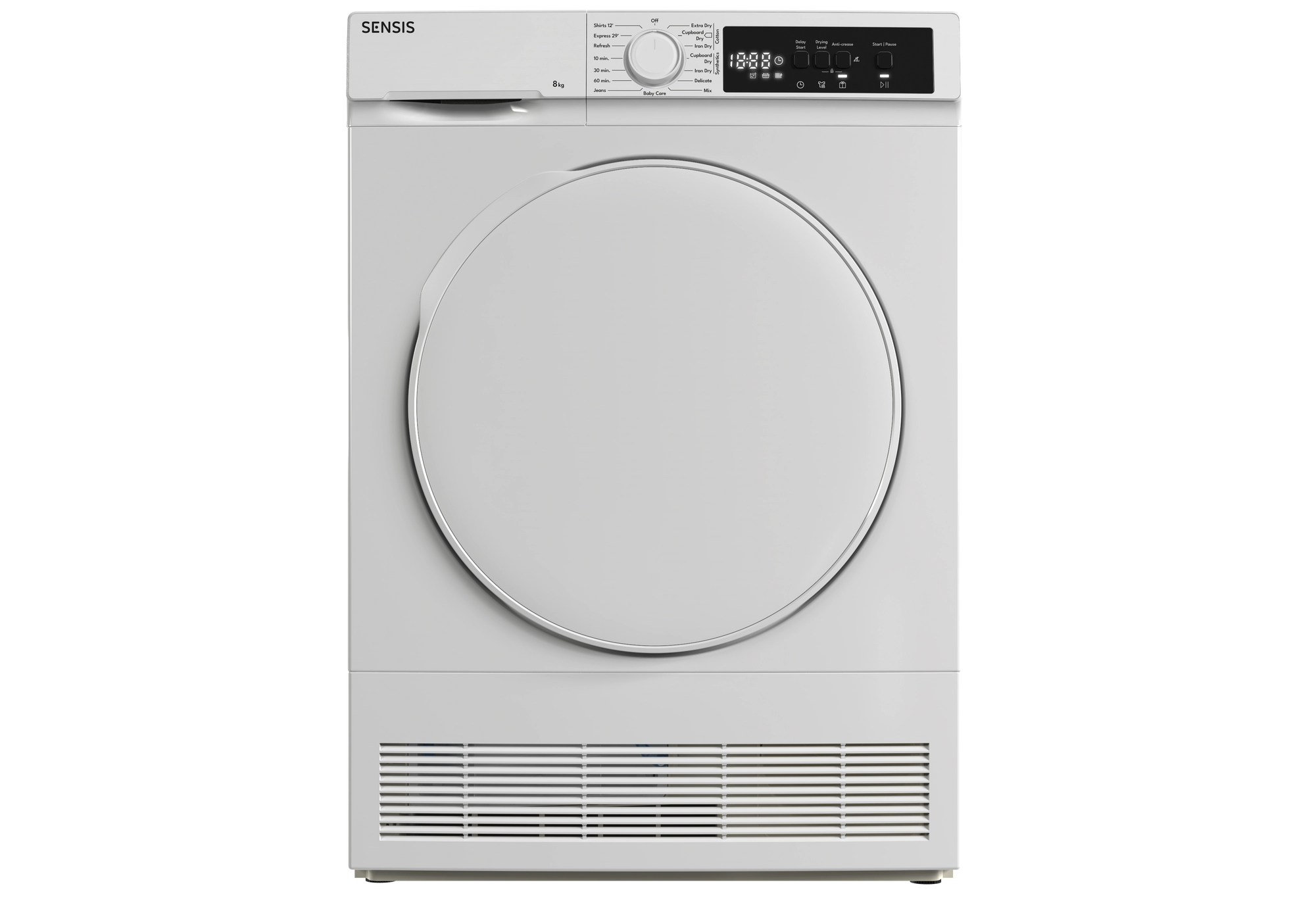 Sensis TDCF018BW 8kg Condenser Tumble Dryer - White