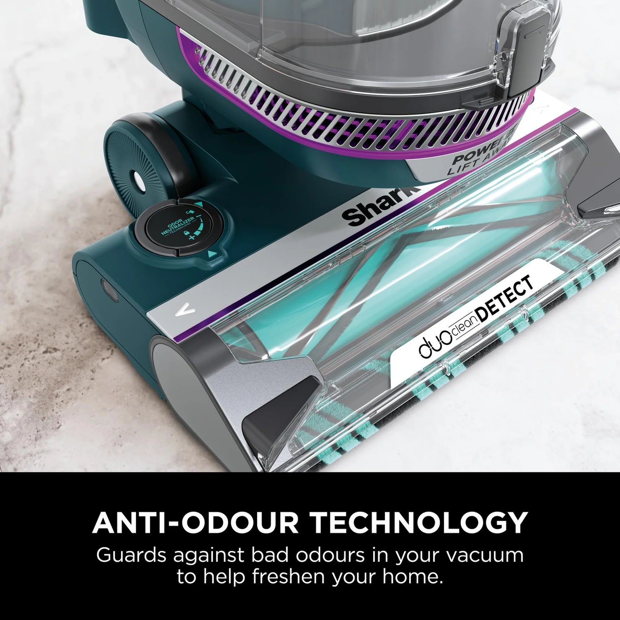 Shark AZ3900UKT PowerDetect Powered Lift-Away Upright Vacuum Cleaner - Dark Teal