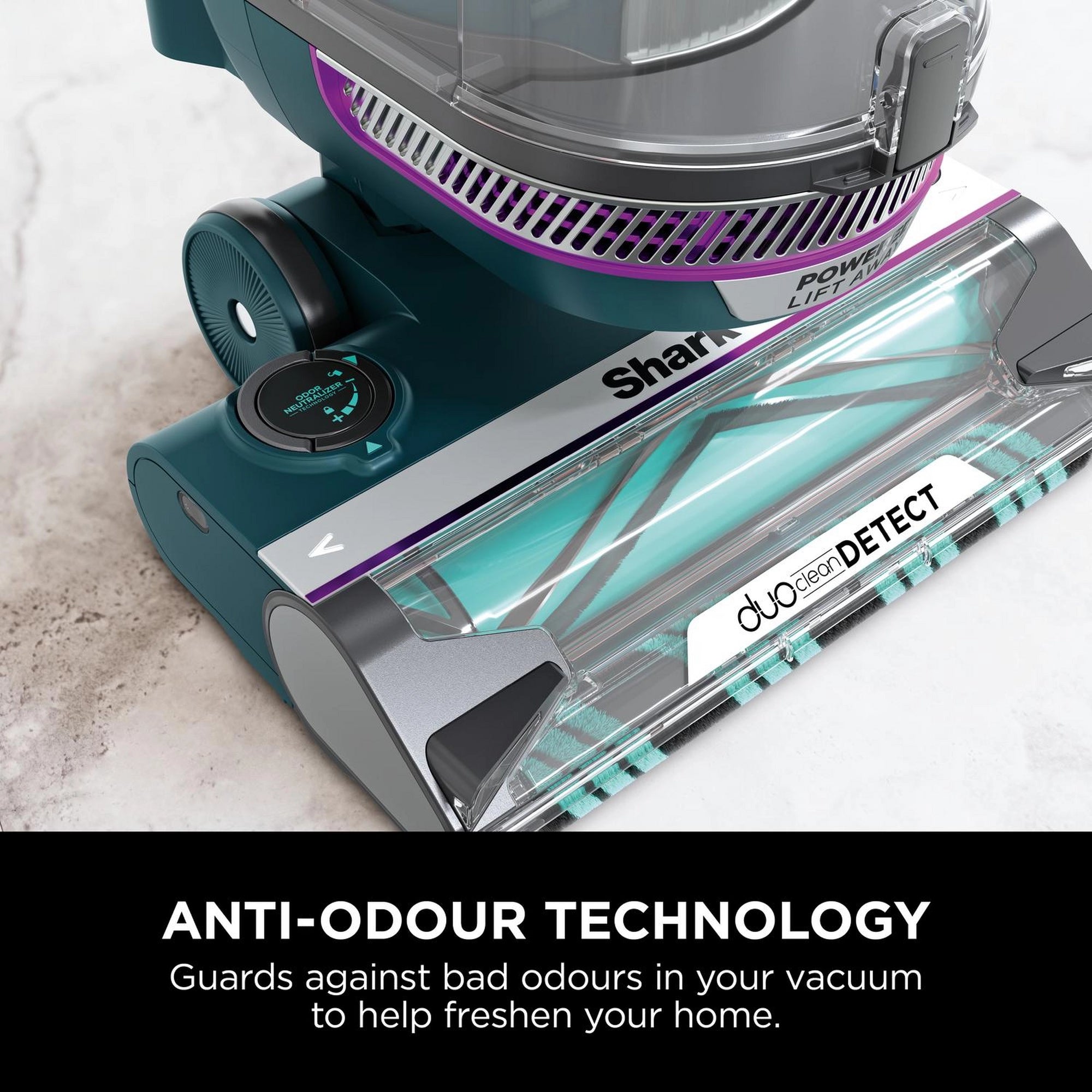 Shark AZ3900UKT PowerDetect Powered Lift-Away Upright Vacuum Cleaner - Dark Teal