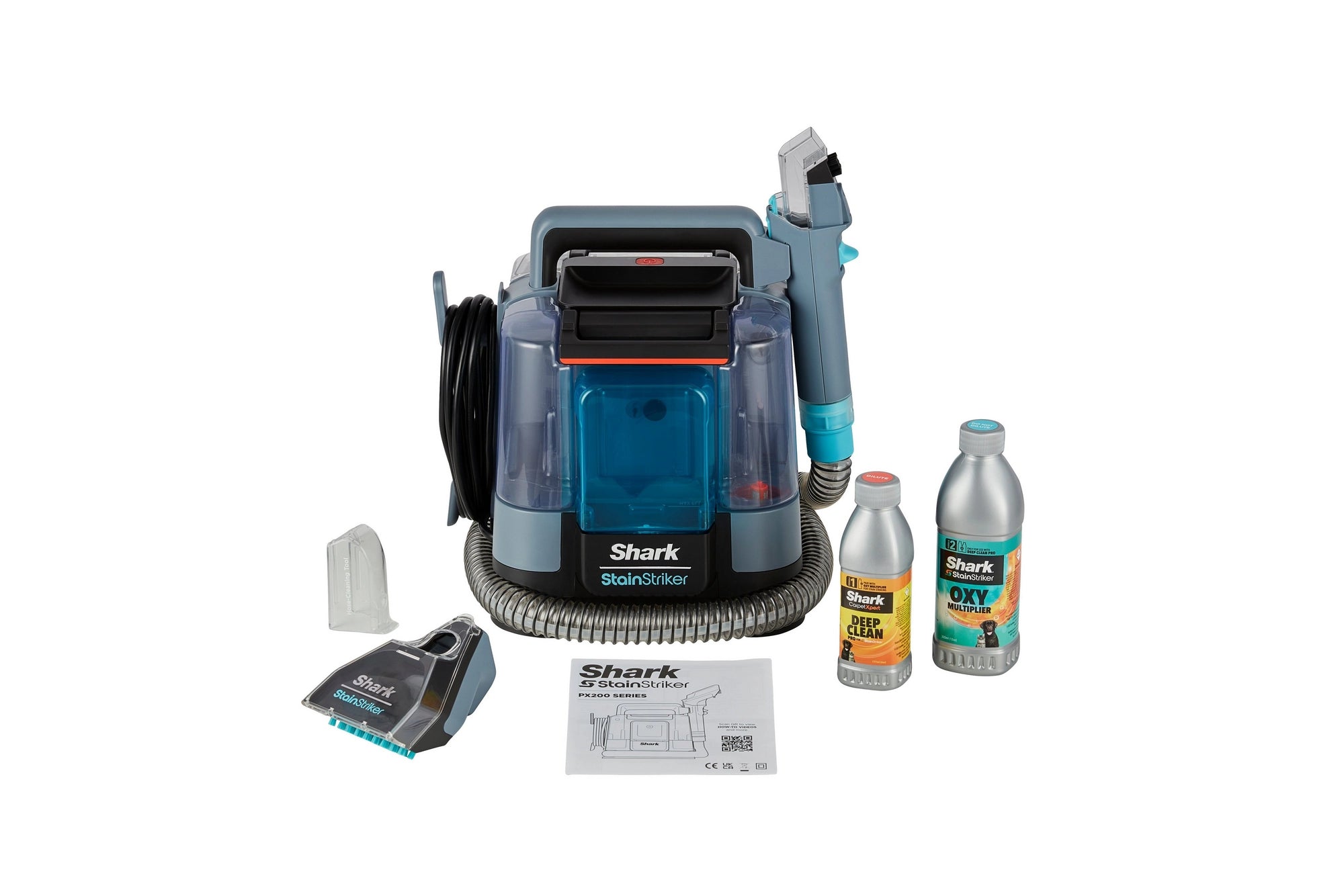 Shark PX200UK StainStriker Stain & Spot Cleaner - Nordic Blue