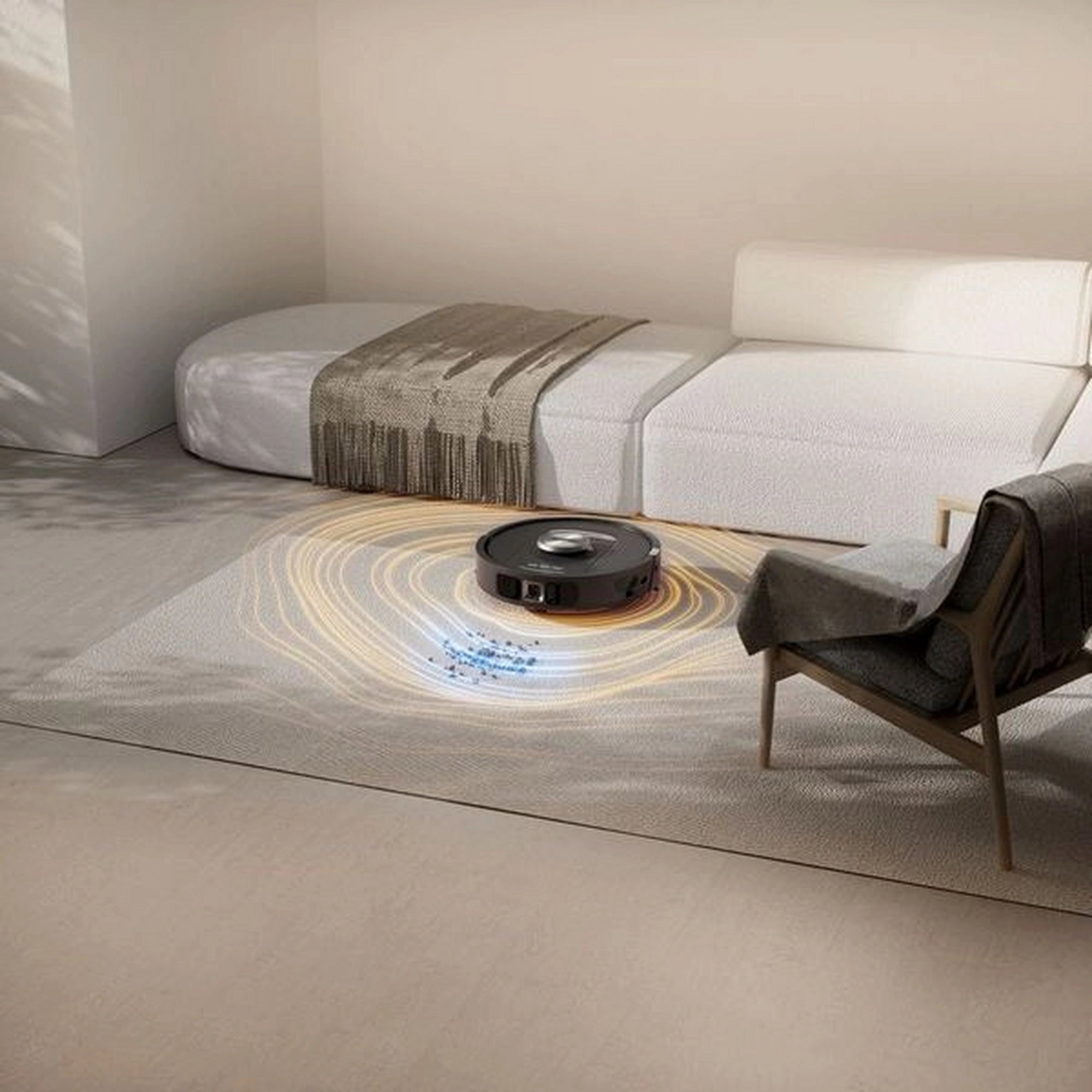 Shark RV2800YEUK PowerDetect NeverTouch 2-in-1 Self-Empty Robot Vacuum & Mop - Black