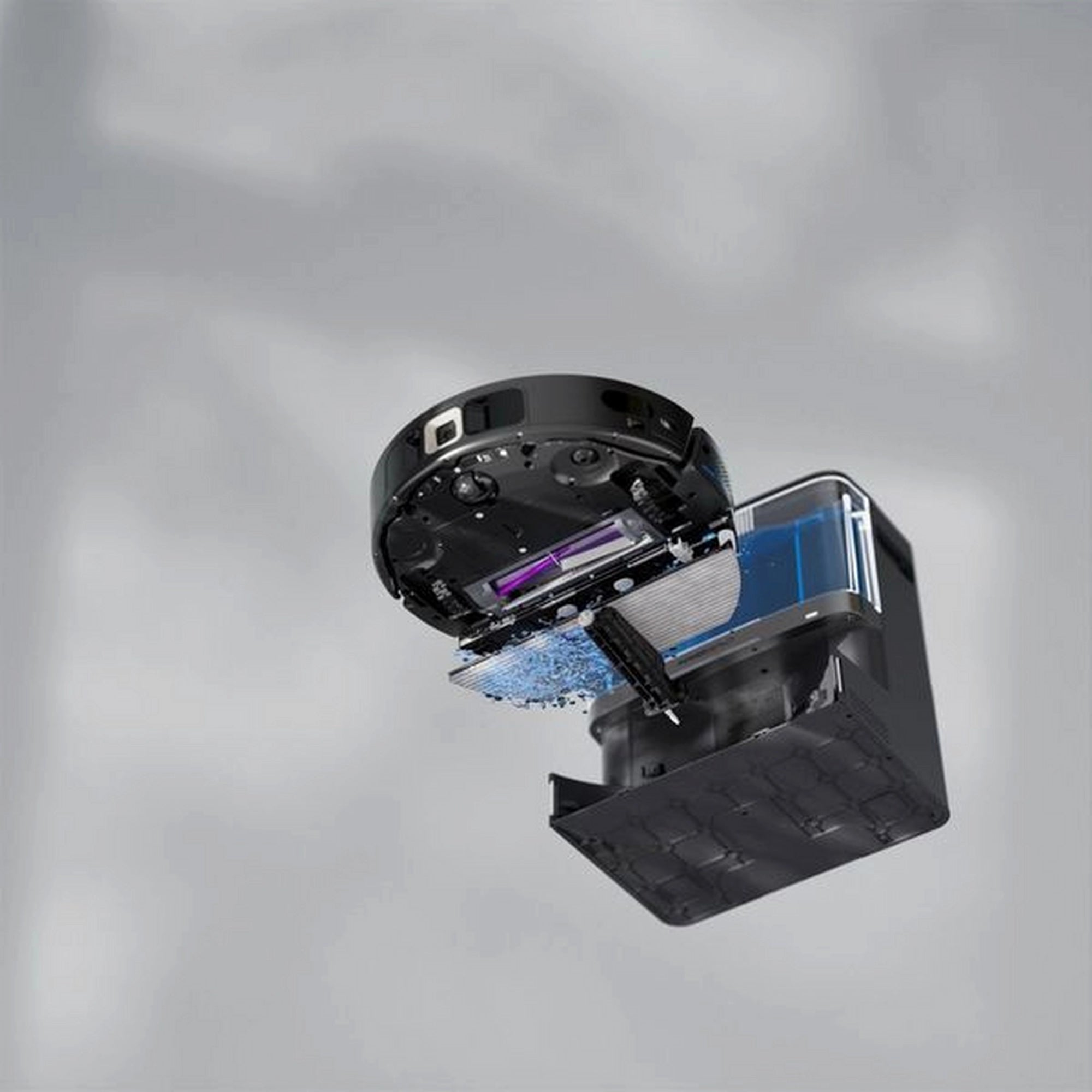 Shark RV2800YEUK PowerDetect NeverTouch 2-in-1 Self-Empty Robot Vacuum & Mop - Black