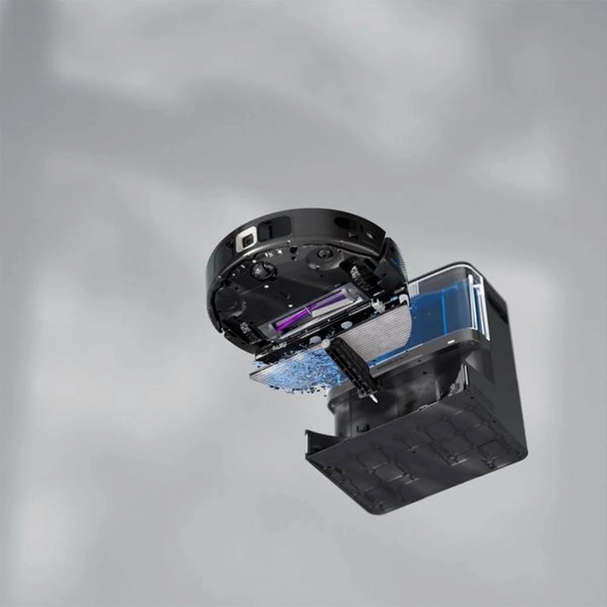 Shark RV2800YEUK PowerDetect NeverTouch 2-in-1 Self-Empty Robot Vacuum & Mop - Black