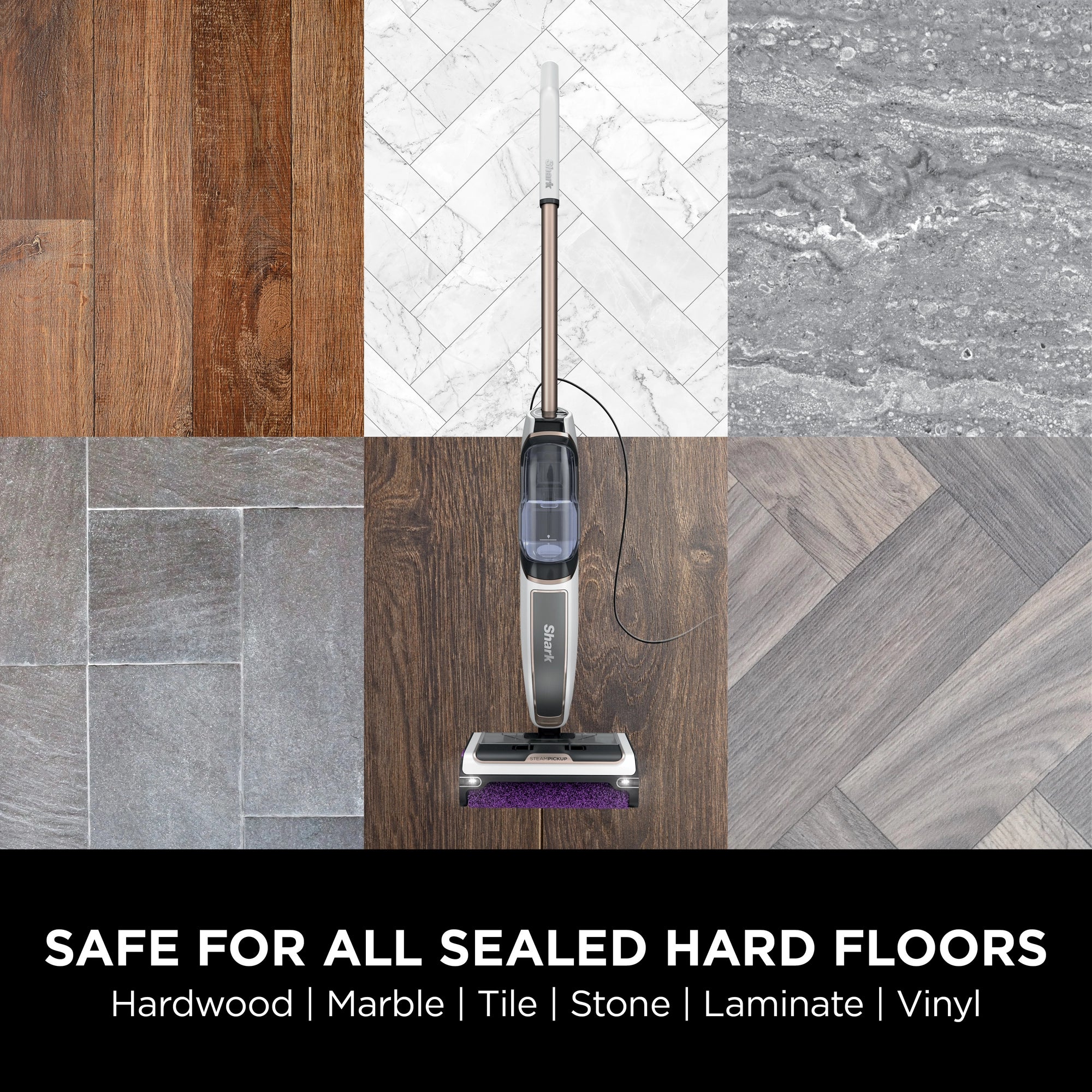 Shark SD200UK SteamPickUp Hard Floor Cleaner - White