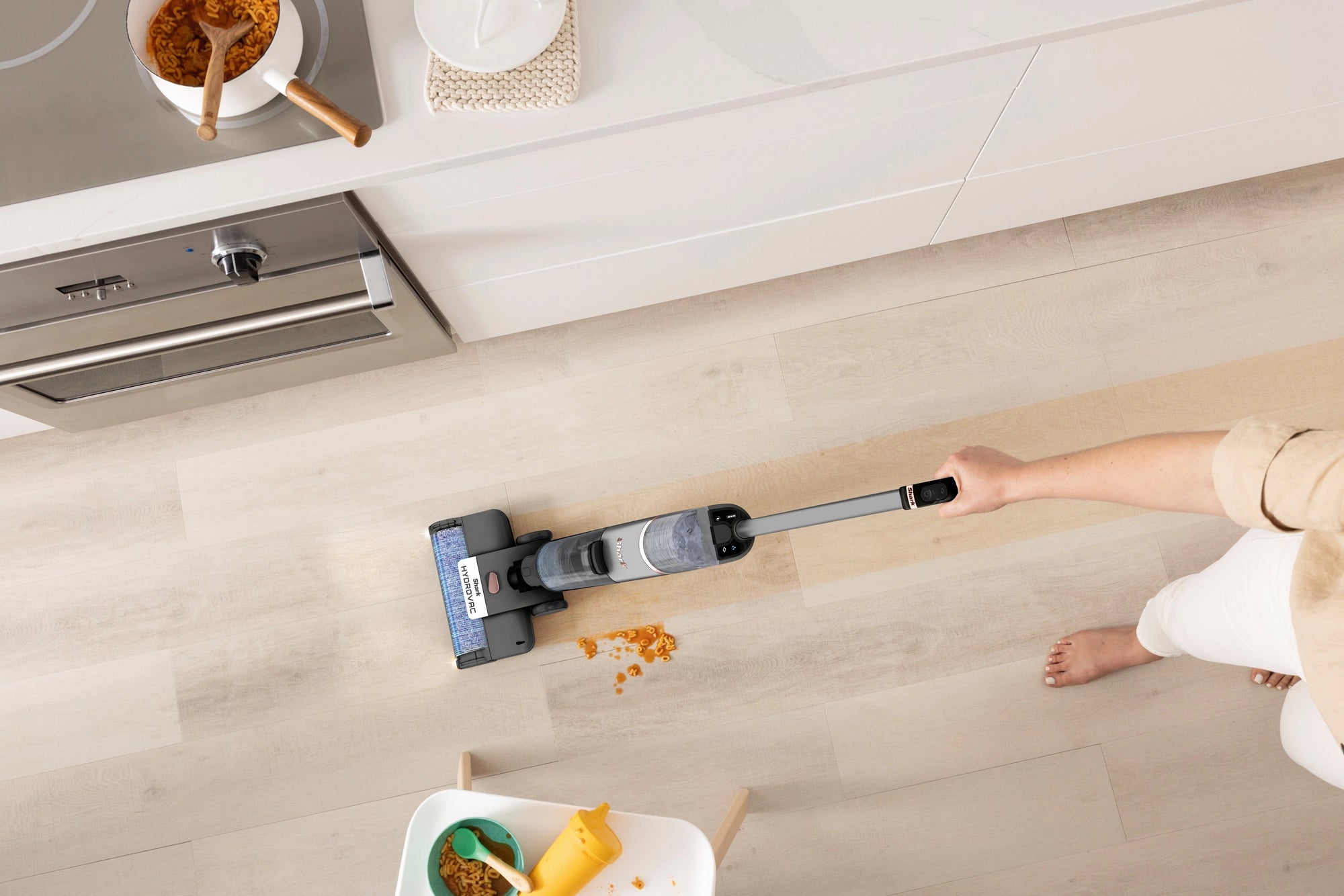 Shark WD210UK HydroVac Cordless Hard Floor Cleaner - Charcoal Grey