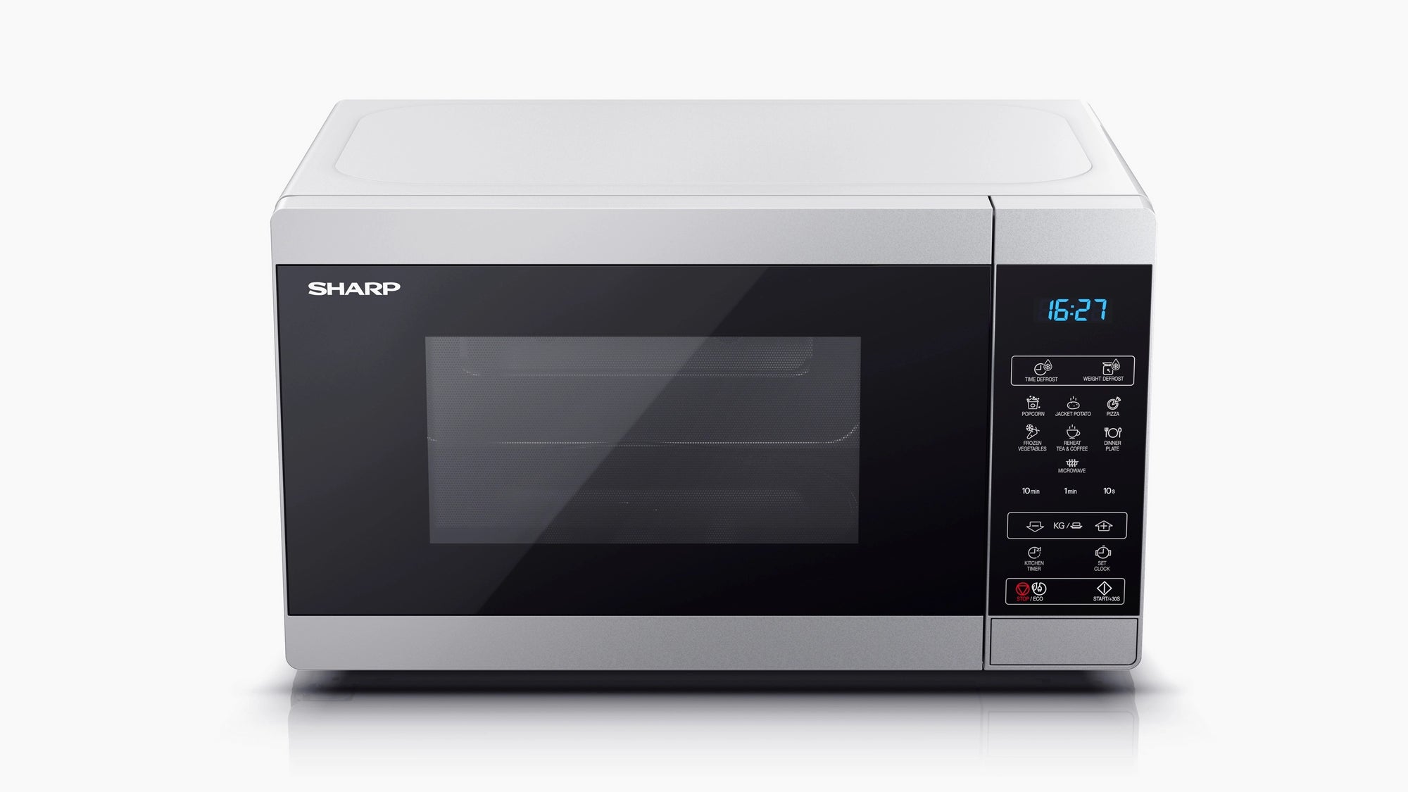 Sharp YC-MS02U-S 20 Litres Microwave Oven - Silver