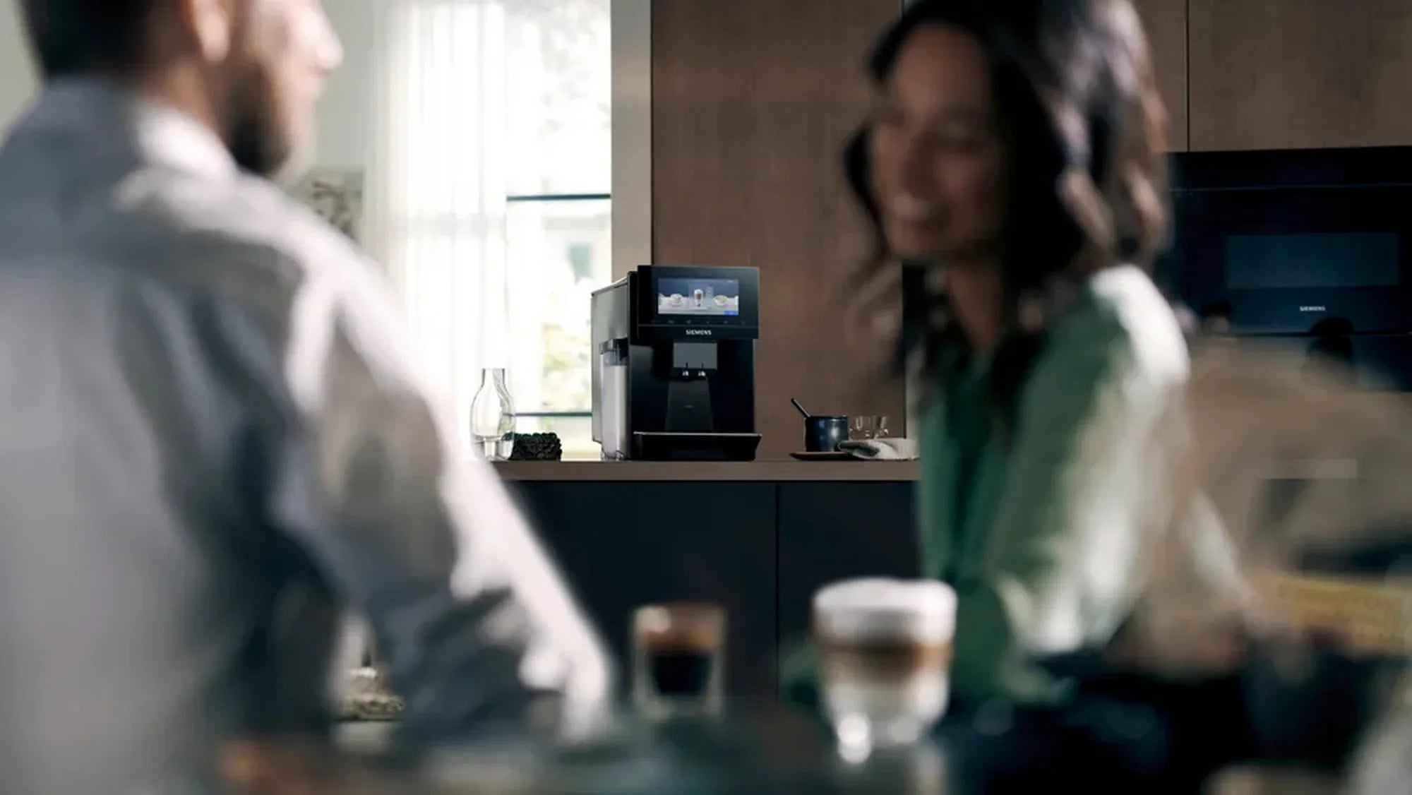 Siemens TQ903GB9 Bean To Cup Coffee Machine - Black