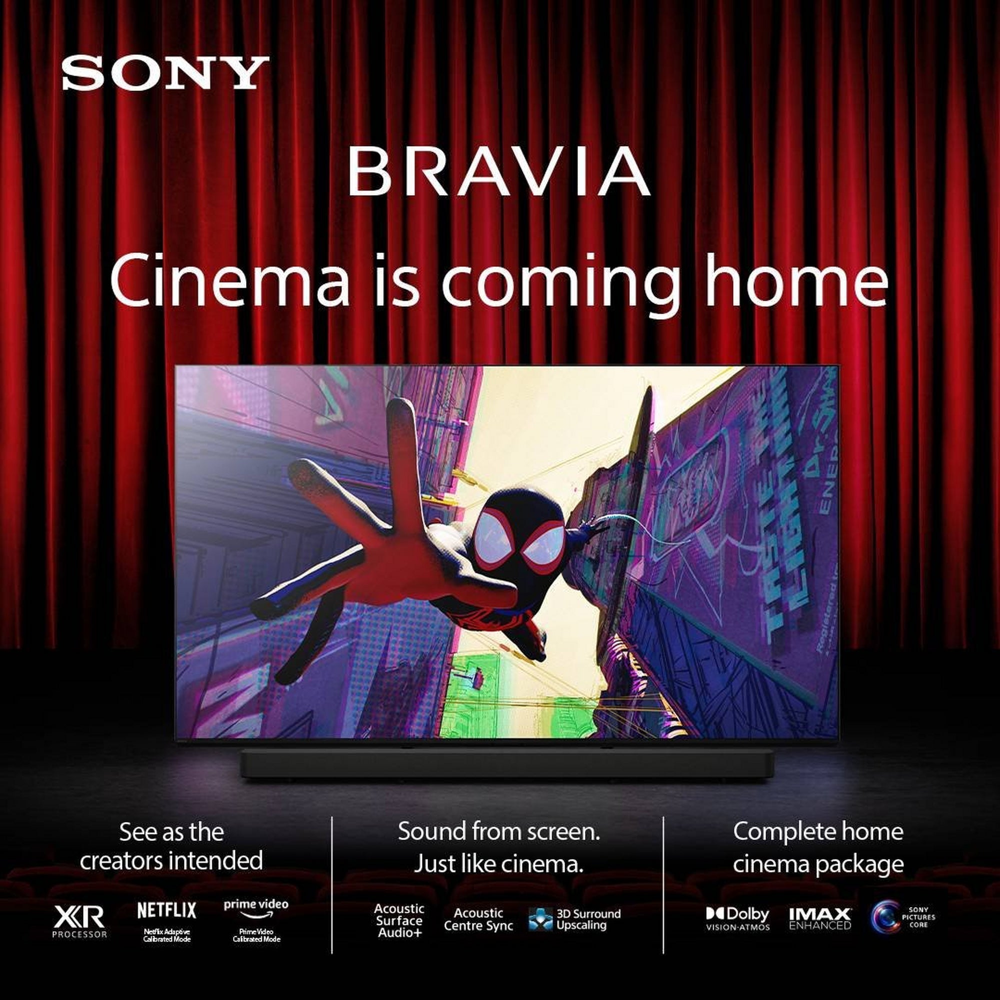 Sony K77XR80PU 77" 4K OLED TV