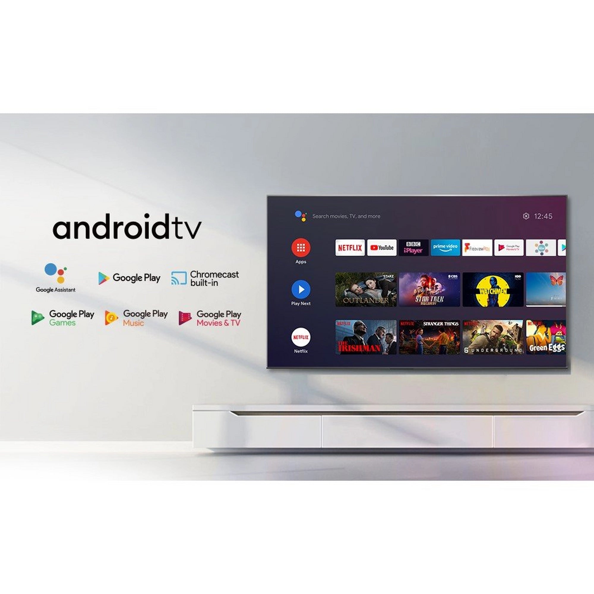 TCL 32S5400AFK 32" Frameless FHD HDR Smart Android TVs
