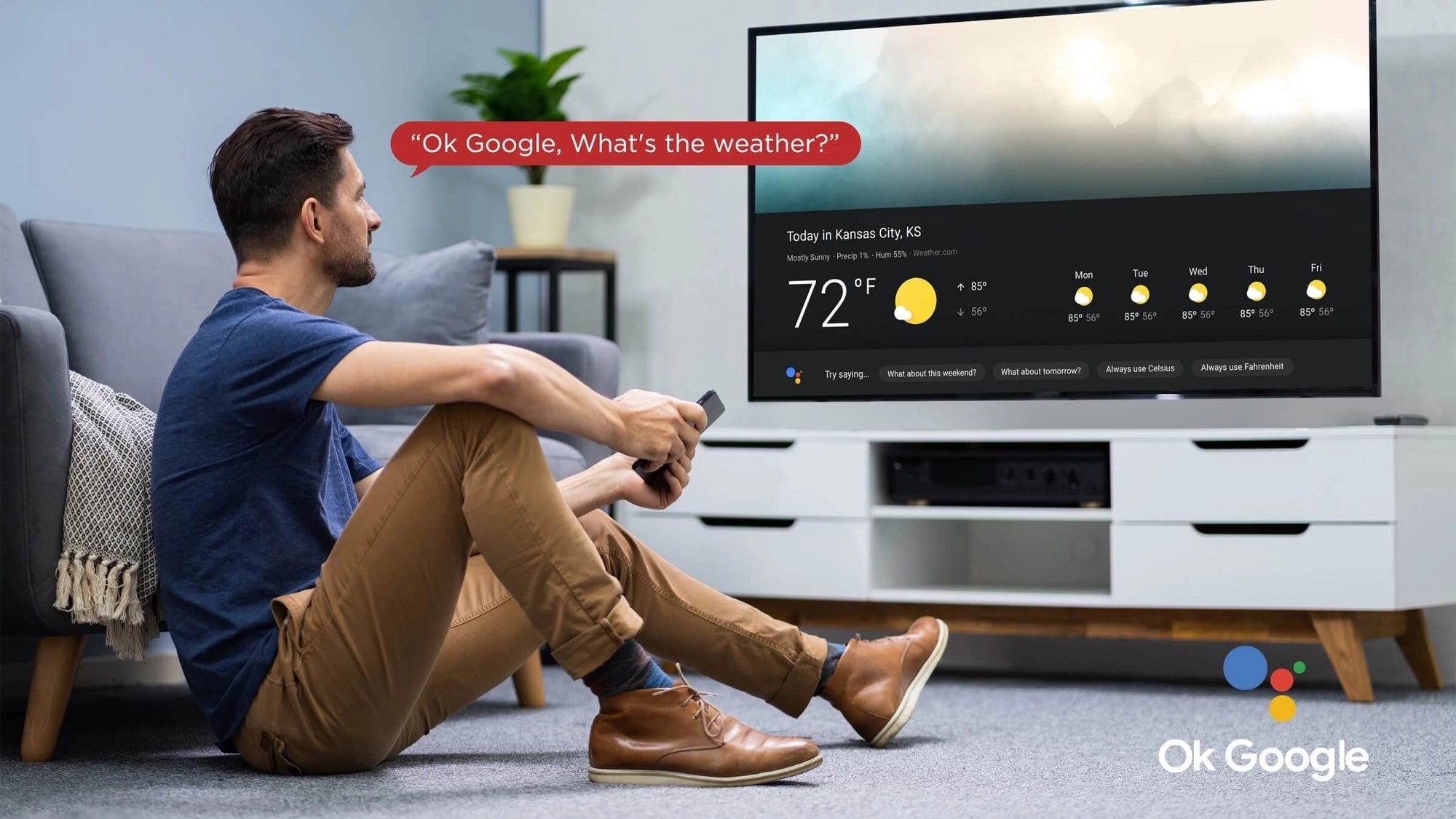 TCL 32S5400AFK 32" Frameless FHD HDR Smart Android TVs