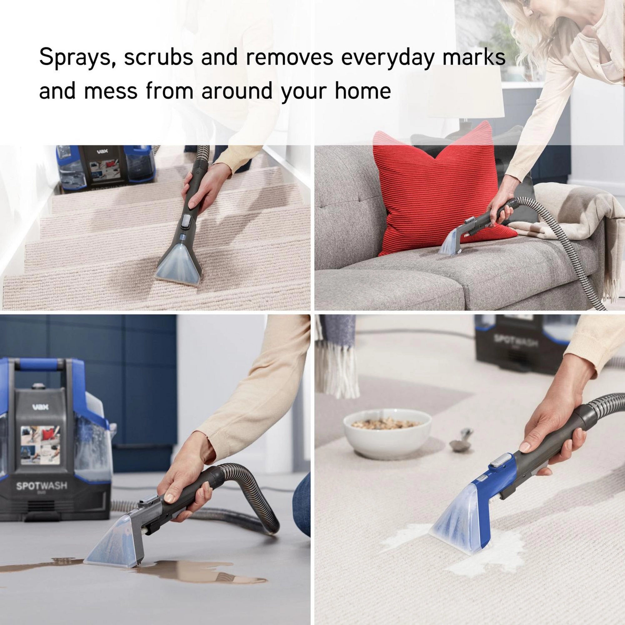 VAX CDCW-CSXA SpotWash Duo Spot Cleaner - Blue/Grey