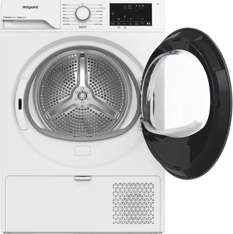 Hotpoint CHD93MWWUK 9KG Heat Pump Dryer - Outbuilding Safe - White